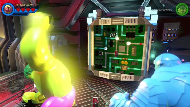 Go right and put out the fire with any of the characters (e - LEGO Marvel 2: Mission 7 - Hank-ger Management - LEGO Marvel 2: Gwenpools missions - LEGO Marvel Super Heroes 2 Game Guide