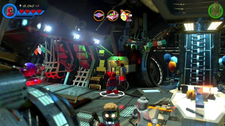 Switch to Spider-Man and activate the terminal presented in the picture above - LEGO Marvel 2: Mission 9 - Dance Off, Bro - LEGO Marvel 2: Gwenpools missions - LEGO Marvel Super Heroes 2 Game Guide