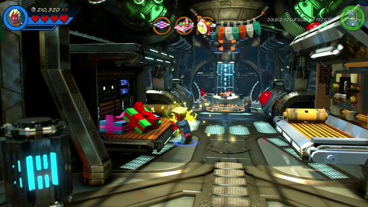 In the central part of the ship you can find presents lying on the left bed - LEGO Marvel 2: Mission 9 - Dance Off, Bro - LEGO Marvel 2: Gwenpools missions - LEGO Marvel Super Heroes 2 Game Guide