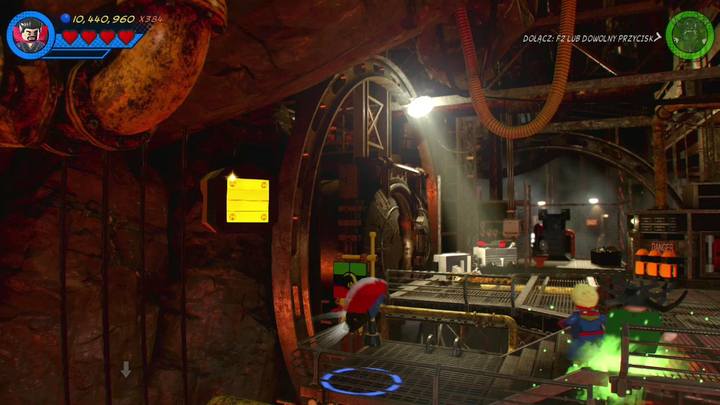 You will need to do three things to get Minikit #3: First, destroy the golden plate presented in the picture - LEGO Marvel 2: Mission 4 - Whats Klaws is Minded Secrets - LEGO Marvel 2: Mission secrets - LEGO Marvel Super Heroes 2 Game Guide