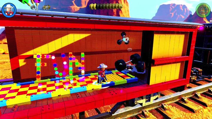 Stan Lee is trapped in one of the wagons (the one where you had to build a trampoline) - LEGO Marvel 2: Mission 6 - High-Noon Saloon Secrets - LEGO Marvel 2: Mission secrets - LEGO Marvel Super Heroes 2 Game Guide