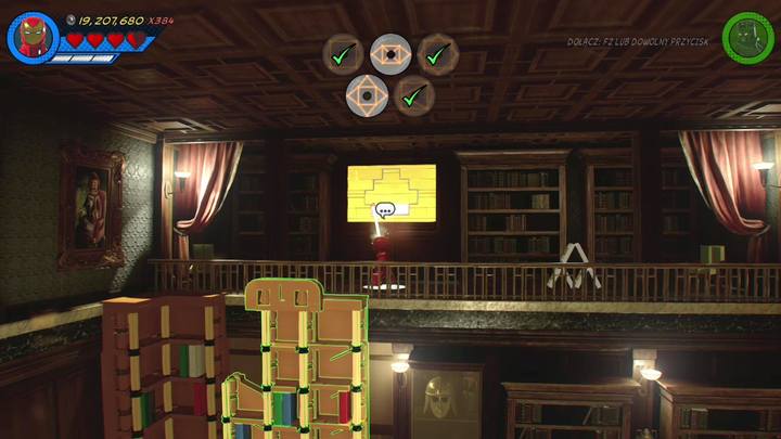 Minikit #6 is in the room on the left, on the first floor - LEGO Marvel 2: Mission 8 - Rune to Maneuver Secrets - LEGO Marvel 2: Mission secrets - LEGO Marvel Super Heroes 2 Game Guide