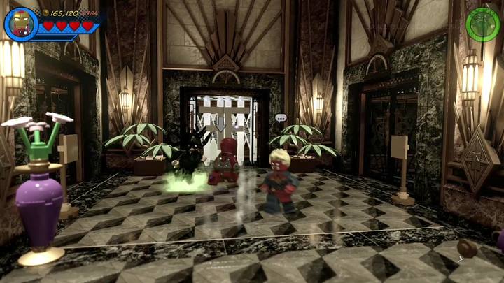 The first Minikit can be found right after you begin the mission - LEGO Marvel 2: Mission 9 - Noir Night-Mayor Secrets - LEGO Marvel 2: Mission secrets - LEGO Marvel Super Heroes 2 Game Guide