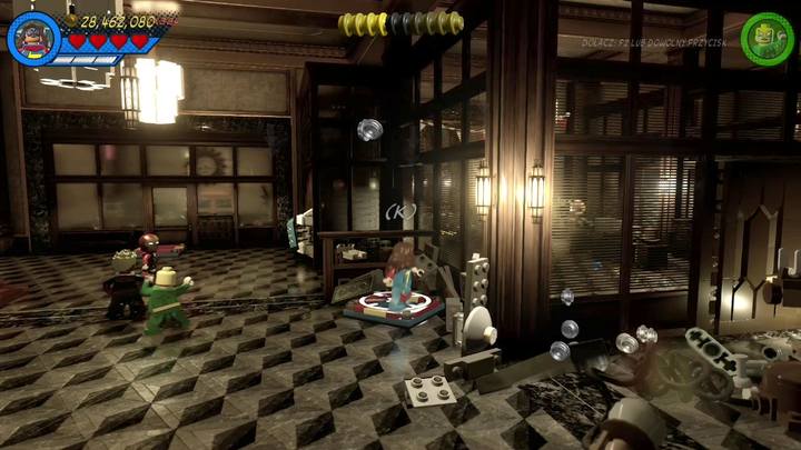 There is a safe in the second part of the location - LEGO Marvel 2: Mission 9 - Noir Night-Mayor Secrets - LEGO Marvel 2: Mission secrets - LEGO Marvel Super Heroes 2 Game Guide
