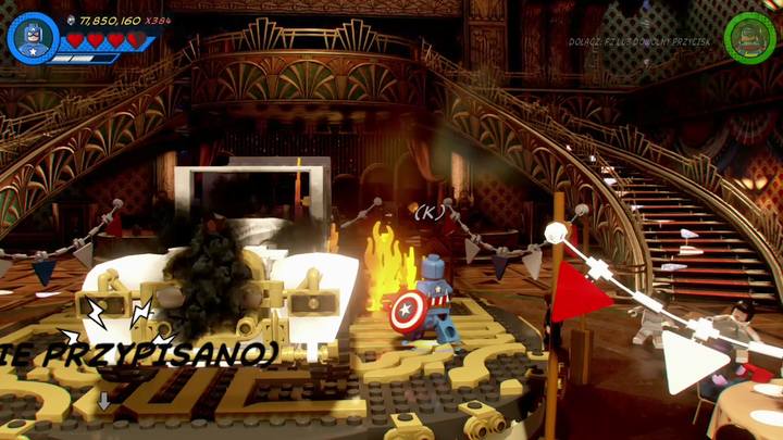 The last Minikit can be collected during the final showdown with Kingpin - LEGO Marvel 2: Mission 9 - Noir Night-Mayor Secrets - LEGO Marvel 2: Mission secrets - LEGO Marvel Super Heroes 2 Game Guide