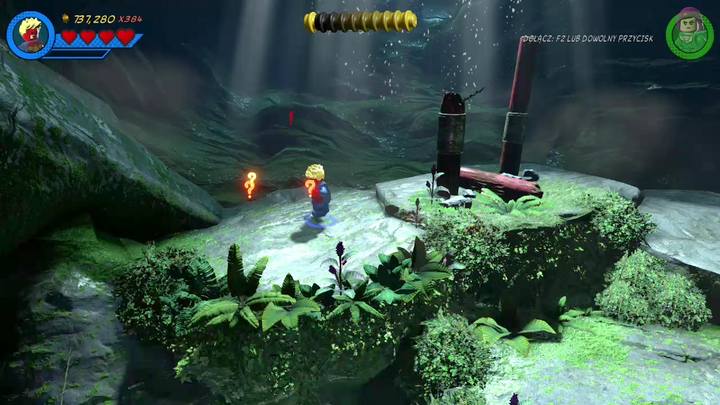 Once you obtain the first Minikit, fly towards the elevation and switch your character to Black Panther - LEGO Marvel 2: Mission 10 - Kun-Lun Konundrum Secrets - LEGO Marvel 2: Mission secrets - LEGO Marvel Super Heroes 2 Game Guide