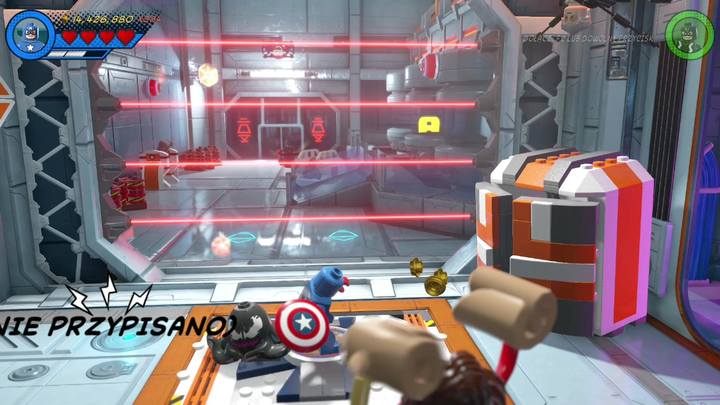 The sixth minikit is in the second part of the location - LEGO Marvel 2: Mission 11 - Symbiote surprise Secrets - LEGO Marvel 2: Mission secrets - LEGO Marvel Super Heroes 2 Game Guide