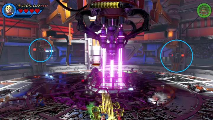 The eighth minikit is in the last part of the location - LEGO Marvel 2: Mission 11 - Symbiote surprise Secrets - LEGO Marvel 2: Mission secrets - LEGO Marvel Super Heroes 2 Game Guide