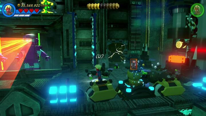 The fifth piece is behind the bridge with Sentries - LEGO Marvel 2: Mission 12 - Kree-Search and Development Secrets - LEGO Marvel 2: Mission secrets - LEGO Marvel Super Heroes 2 Game Guide