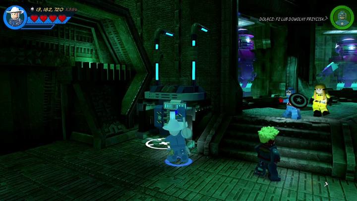 The second minikit is in the head of one of the Sentries - LEGO Marvel 2: Mission 12 - Kree-Search and Development Secrets - LEGO Marvel 2: Mission secrets - LEGO Marvel Super Heroes 2 Game Guide