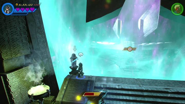 The tenth minikit is in the throne room - LEGO Marvel 2: Mission 12 - Kree-Search and Development Secrets - LEGO Marvel 2: Mission secrets - LEGO Marvel Super Heroes 2 Game Guide