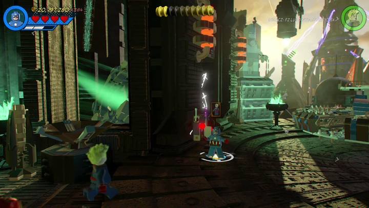 Walk towards the nearby control panel and use it as Iron Man - LEGO Marvel 2: Mission 14 - Halo, is it Kree Youre Looking For Secrets - LEGO Marvel 2: Mission secrets - LEGO Marvel Super Heroes 2 Game Guide