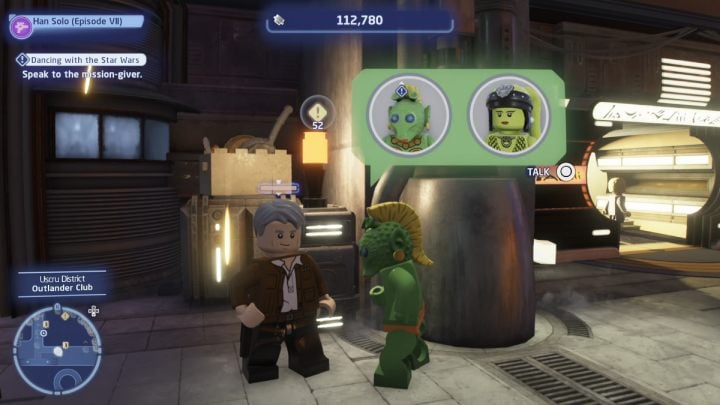 1 - LEGO Skywalker Saga: Dancing with the Star Wars - walkthrough - LEGO Skywalker Saga: Coruscant - Uscru district - LEGO Skywalker Saga Guide