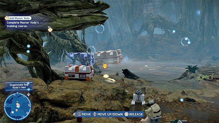 You now have to travel with Yoda on your back - LEGO Skywalker Saga: Hibernation Station - walkthrough - LEGO Skywalker Saga: Episode 5 - The Empire Strikes Back - LEGO Skywalker Saga Guide