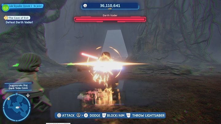 After watching the cut-scene, head towards the marked cave entrance - LEGO Skywalker Saga: Hibernation Station - walkthrough - LEGO Skywalker Saga: Episode 5 - The Empire Strikes Back - LEGO Skywalker Saga Guide