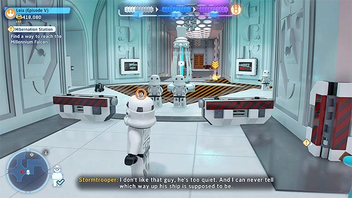 You will start the mission at the Hibernation Station and your main task will be to reach the landing site in its northern part - LEGO Skywalker Saga: Hibernation Station - walkthrough - LEGO Skywalker Saga: Episode 5 - The Empire Strikes Back - LEGO Skywalker Saga Guide