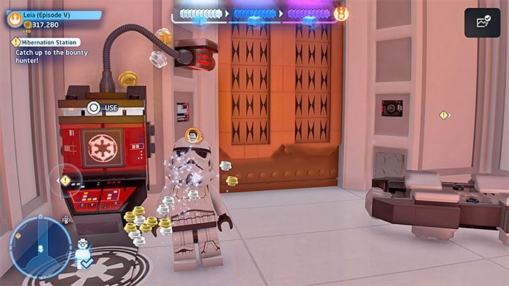 You can get to the landing site in two ways - LEGO Skywalker Saga: Hibernation Station - walkthrough - LEGO Skywalker Saga: Episode 5 - The Empire Strikes Back - LEGO Skywalker Saga Guide