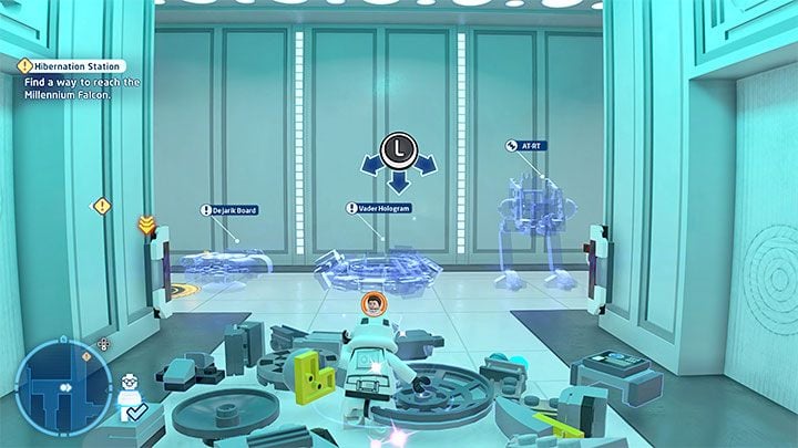 The second option is to go through the western part of the station - LEGO Skywalker Saga: Hibernation Station - walkthrough - LEGO Skywalker Saga: Episode 5 - The Empire Strikes Back - LEGO Skywalker Saga Guide