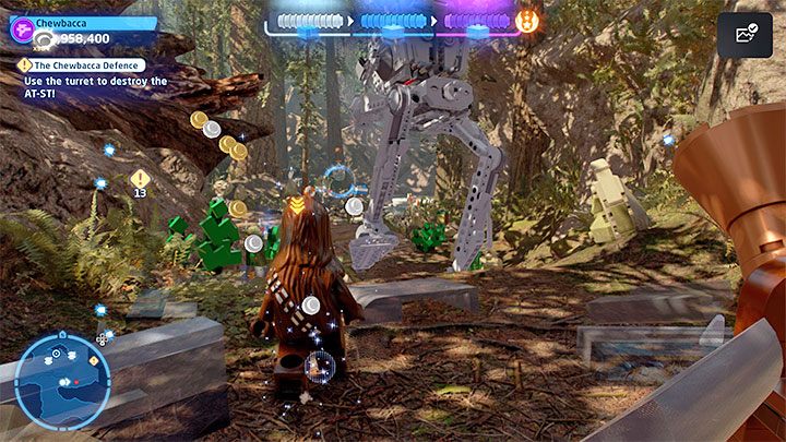 1 - LEGO Skywalker Saga: The Chewbacca Defence - walkthrough - LEGO Skywalker Saga: Episode 6 - Return of the Jedi - LEGO Skywalker Saga Guide