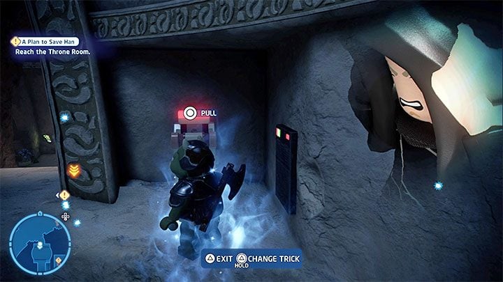 In the second part of the mission, the most important character is Luke, and if you are playing solo, he should be the character you control - LEGO Skywalker Saga: A Plan to Save Han - walkthrough - LEGO Skywalker Saga: Episode 6 - Return of the Jedi - LEGO Skywalker Saga Guide