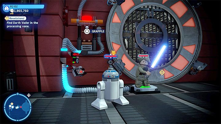 Both paths will lead you to a blocked passage - LEGO Skywalker Saga: Darth Vader - boss, how to beat? - LEGO Skywalker Saga: Bosses - LEGO Skywalker Saga Guide