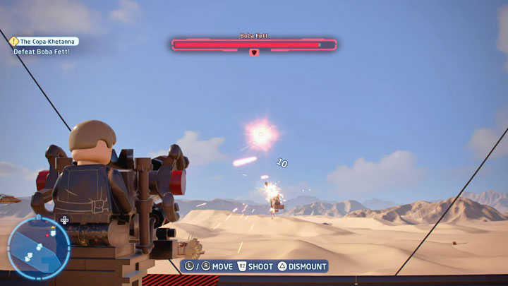 This level features 3 challenges - LEGO Skywalker Saga: The Copa-Khetanna - walkthrough - LEGO Skywalker Saga: Episode 6 - Return of the Jedi - LEGO Skywalker Saga Guide