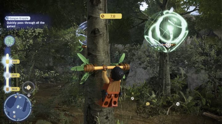 The trial requires you to go through seven gates - LEGO Skywalker Saga: Naboo - trials, walkthrough - LEGO Skywalker Saga: Trials - LEGO Skywalker Saga Guide