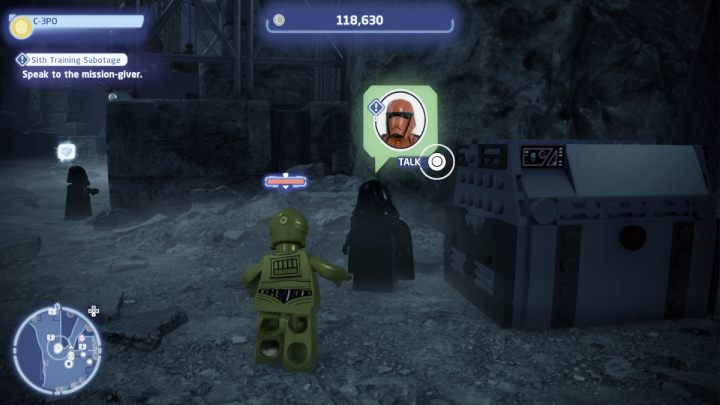 As a Protocol Droid, talk to the NPC and accept the task - LEGO Skywalker Saga: Sith Training Sabotage - walkthrough - LEGO Skywalker Saga: Exegol - Sith Citadel - LEGO Skywalker Saga Guide