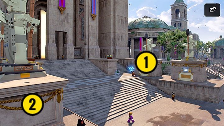 Collectible: Puzzle - Kyber Brick - LEGO Skywalker Saga: Theed - a list of all puzzles (part 2) - LEGO Skywalker Saga: Naboo - LEGO Skywalker Saga Guide