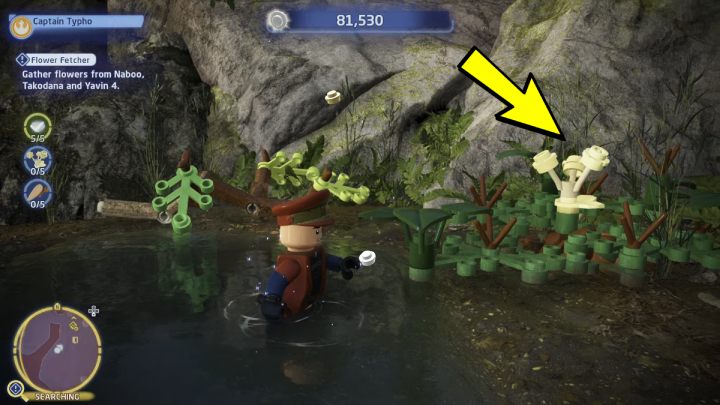 Head out on Naboo to Lake Paonga - LEGO Skywalker Saga: Flower Fetcher - walkthrough - LEGO Skywalker Saga: Endor - the ewok village - LEGO Skywalker Saga Guide