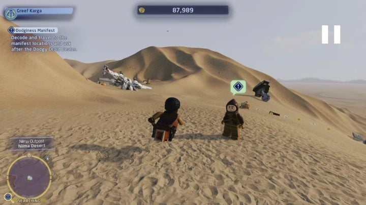 1 - LEGO Skywalker Saga: Dodginess Manifest - walkthrough - LEGO Skywalker Saga: Jakku - Tuanul Village - LEGO Skywalker Saga Guide
