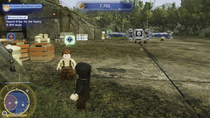 Talk to the crying member of the resistance at bunker no - LEGO Skywalker Saga: Protocol Recall - walkthrough - LEGO Skywalker Saga: Tatooine - the desert of Jundland - LEGO Skywalker Saga Guide