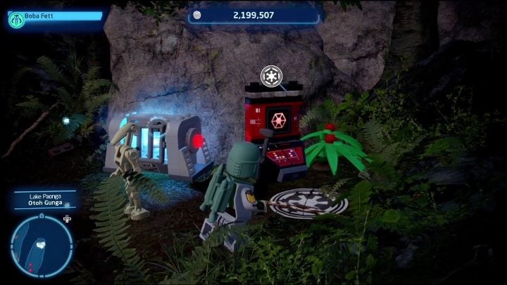 To reach this Kyber brick, you need a character from the Villain class - LEGO Skywalker Saga: Lake Paonga - list of all puzzles - LEGO Skywalker Saga: Naboo - LEGO Skywalker Saga Guide