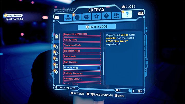 As a reminder, the dialogues in previous games in the LEGO series weren't dubbed - LEGO Skywalker Saga: Mumble Mode - LEGO Skywalker Saga: Appendix - LEGO Skywalker Saga Guide