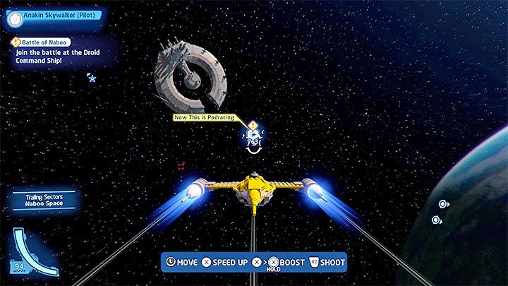 After winning the battle against the army of droids, the action will move into space - LEGO Skywalker Saga: Now This is Podracing - walkthrough - LEGO Skywalker Saga: Episode 1 - The Phantom Menace - LEGO Skywalker Saga Guide
