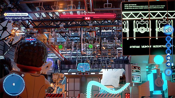 To defeat Captain Phasma you have to successfully attack her 9 times in total (3 times per phase) - LEGO Skywalker Saga: Captain Phasma, Episode 8 - boss, how to defeat? - LEGO Skywalker Saga: Bosses - LEGO Skywalker Saga Guide