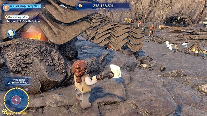 Leave the hut and keep following Luke - LEGO Skywalker Saga: No Snoke Without Fire - walkthrough - LEGO Skywalker Saga: Episode 8 - The Last Jedi - LEGO Skywalker Saga Guide