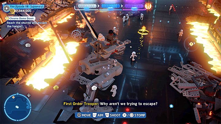 1 - LEGO Skywalker Saga: Chrome Dome Down - walkthrough - LEGO Skywalker Saga: Episode 8 - The Last Jedi - LEGO Skywalker Saga Guide