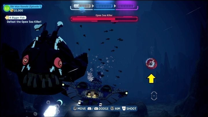 The second part is on the right side of the screen - LEGO Skywalker Saga: The Phantom Menace - list of collectibles and rewards - LEGO Skywalker Saga: Minikits - LEGO Skywalker Saga Guide