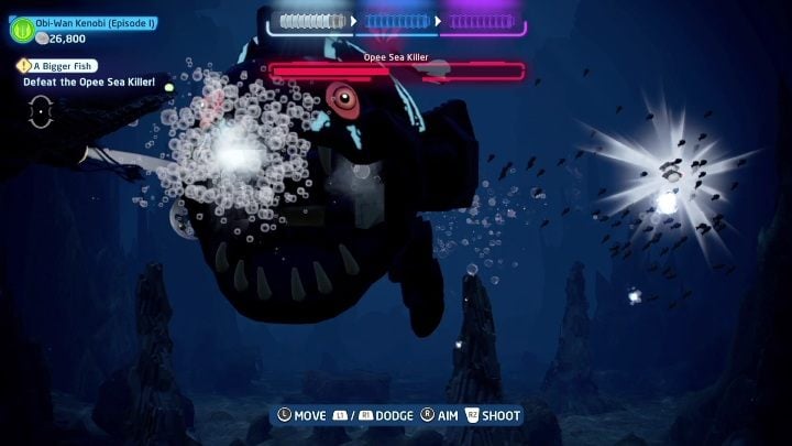 The third part is a bit further, once again on the right - LEGO Skywalker Saga: The Phantom Menace - list of collectibles and rewards - LEGO Skywalker Saga: Minikits - LEGO Skywalker Saga Guide