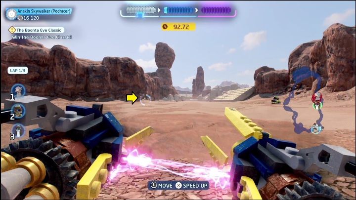 This part is right in front of the finish line - LEGO Skywalker Saga: The Phantom Menace - list of collectibles and rewards - LEGO Skywalker Saga: Minikits - LEGO Skywalker Saga Guide