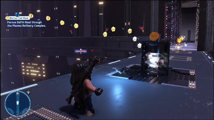 Before running into the narrow corridor you need a character of the Hero class - LEGO Skywalker Saga: The Phantom Menace - list of collectibles and rewards - LEGO Skywalker Saga: Minikits - LEGO Skywalker Saga Guide