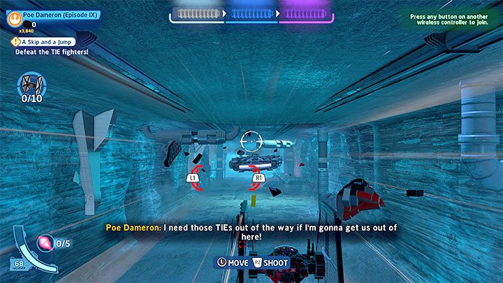 There are 3 challenges appearing in this level - LEGO Skywalker Saga: A Skip and A Jump - walkthrough - LEGO Skywalker Saga: Episode 9 - The Rise of Skywalker - LEGO Skywalker Saga Guide