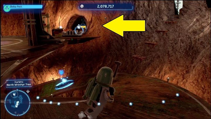 You need a Bounty Hunter to get this brick - LEGO Skywalker Saga: Kachirho - list of puzzles - LEGO Skywalker Saga: Kashyyyk - LEGO Skywalker Saga Guide
