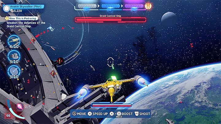 How to unlock: Complete an air level without dying - LEGO Skywalker Saga: Trophies / Achievements - list, trophy guide - LEGO Skywalker Saga: Appendix - LEGO Skywalker Saga Guide