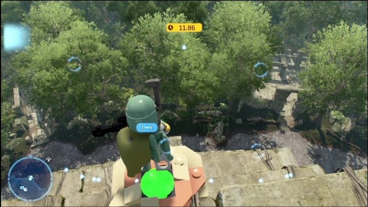 The brick is hidden in a cage - LEGO Skywalker Saga: Great Temple - list of all puzzles - LEGO Skywalker Saga: The space of Yavin 4 - LEGO Skywalker Saga Guide