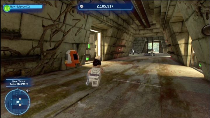 This brick is hidden in a different part of the temple - LEGO Skywalker Saga: Great Temple - list of all puzzles - LEGO Skywalker Saga: The space of Yavin 4 - LEGO Skywalker Saga Guide