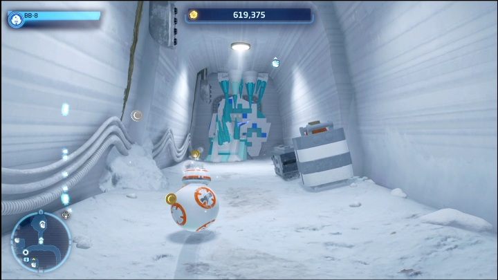 Then switch characters to a Scavenger and destroy the barricade blocking the next room with the breaker blaster - LEGO Skywalker Saga: Echo Base - list of all puzzles - LEGO Skywalker Saga: Hoth - LEGO Skywalker Saga Guide