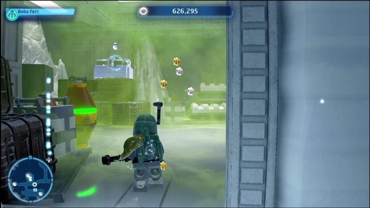 This brick is locked in a crate inside a room filled with poison gas - LEGO Skywalker Saga: Echo Base - list of all puzzles - LEGO Skywalker Saga: Hoth - LEGO Skywalker Saga Guide