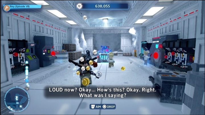 Yet another collectible locked in a crate connected to a mechanism - LEGO Skywalker Saga: Echo Base - list of all puzzles - LEGO Skywalker Saga: Hoth - LEGO Skywalker Saga Guide